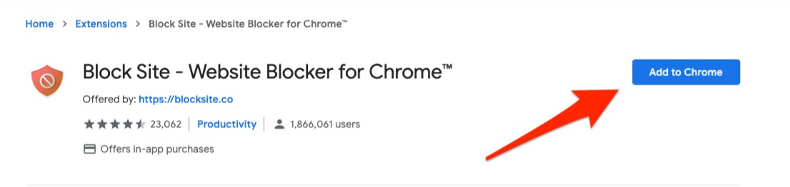 How to block a website on chrome 