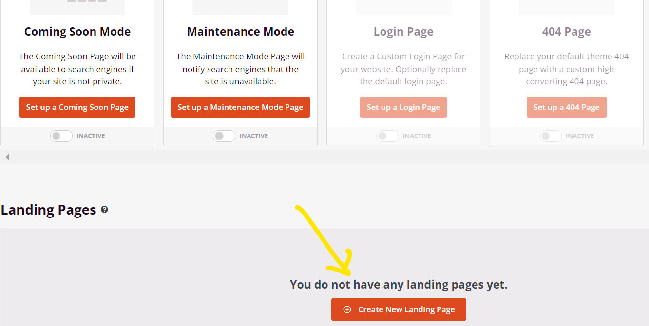 how to create a landing page in WordPress 