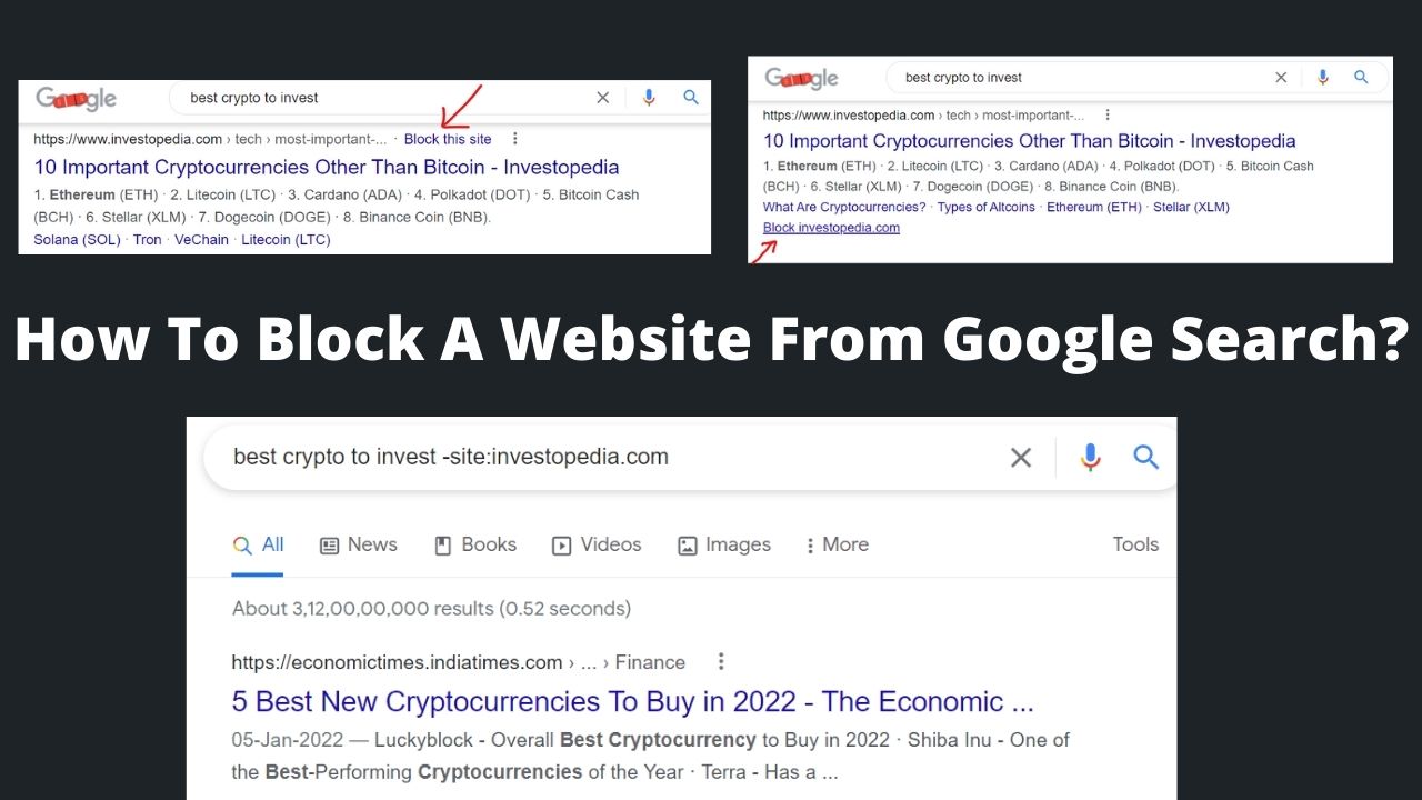 Read more about the article How To Block A Website From Google Search Results? 3 Easiest Methods