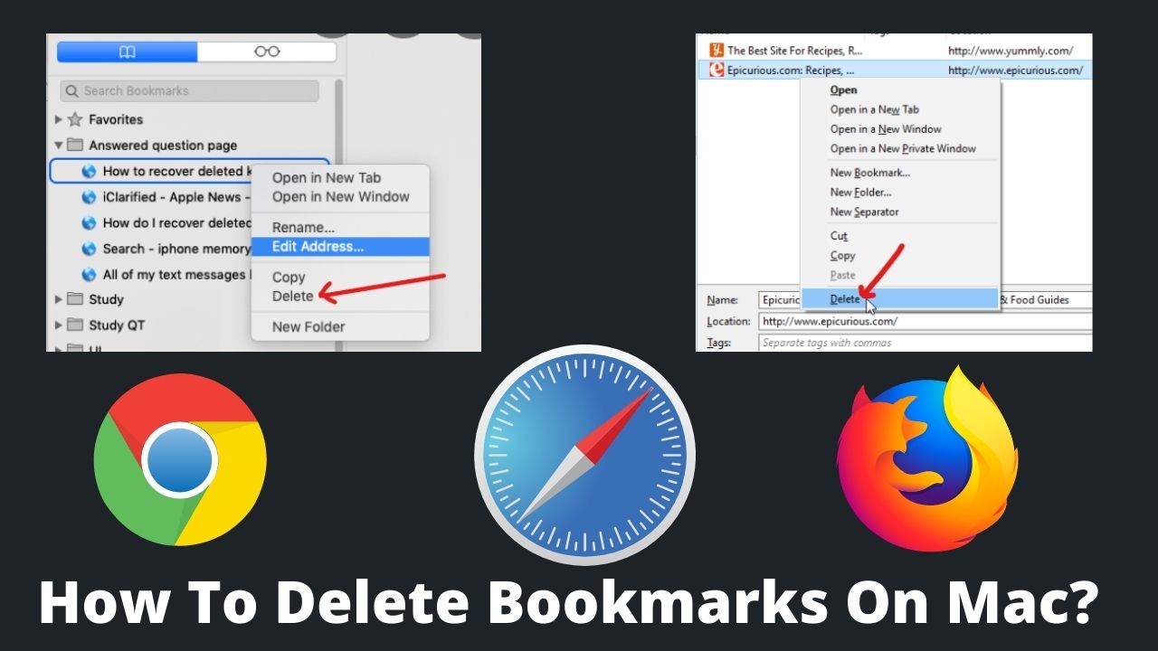 Read more about the article How To Delete Bookmarks On Mac (Safari, Chrome, Firefox)?