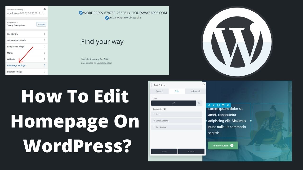Read more about the article How To Edit Homepage On WordPress?