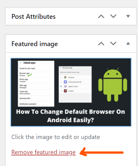 How To Hide Featured Image In WordPress Post