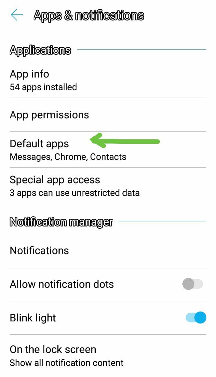 How to Change default browser on Android