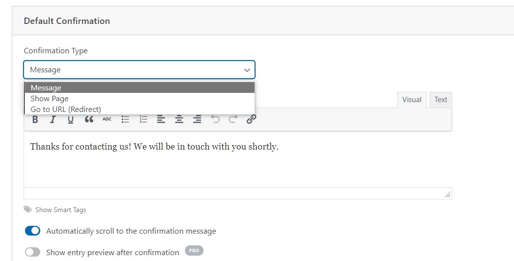 how to add contact form in wordpress