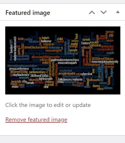 How to add featured image in WordPress