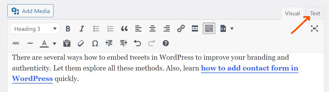 how to embed tweets in wordpress