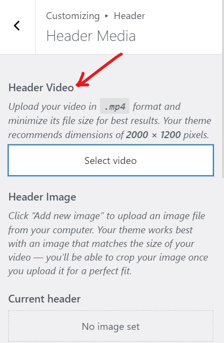 How To Add Youtube Video In The Header