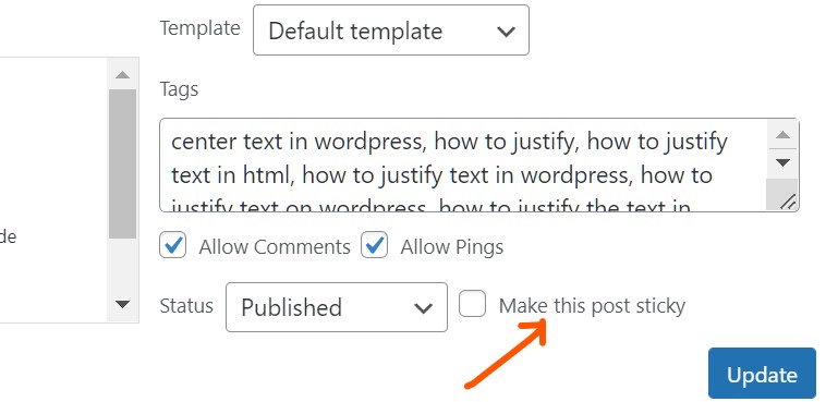 How To Reorder Posts In WordPress Using Sticky Posts Feature