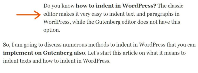 How To Indent Paragraphs In WordPress? - BasicWebGuide