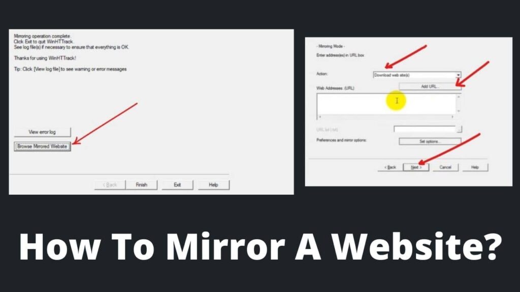 How To Mirror A Website