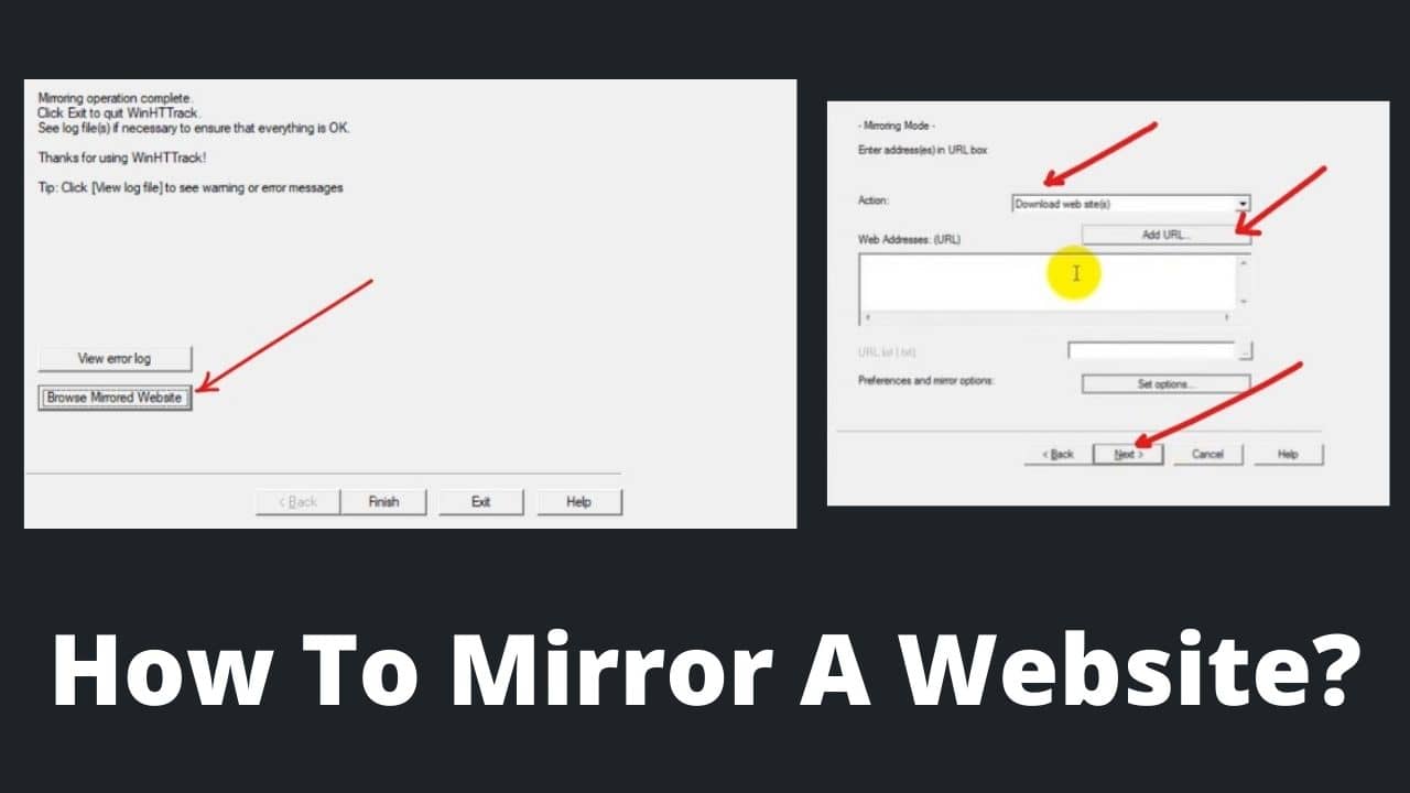Read more about the article How To Mirror A Website Or A Web Page?