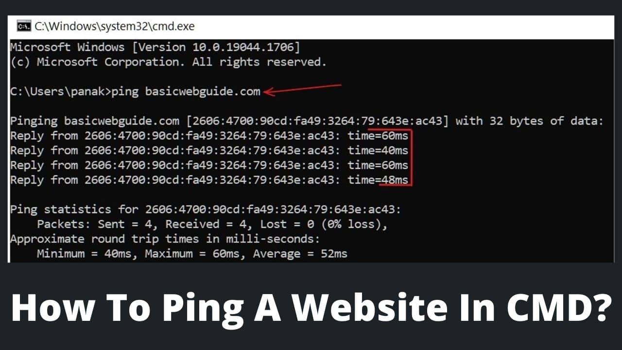 Read more about the article How To Ping A Website In CMD On Windows, Mac And Linux?