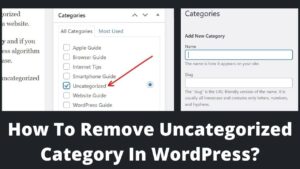 Read more about the article How To Remove Uncategorized Category In WordPress? 2 Best Ways