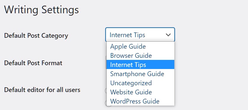 how to remove uncategorized category in WordPress