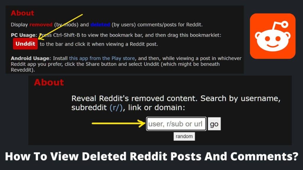 How To View Deleted Reddit Posts And Comments