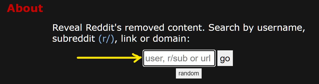 see deleted Reddit posts and comments using Unddit